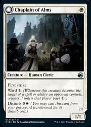 Chaplain of Alms // Chapel Shieldgeist [Innistrad: Midnight Hunt] - MTG Single