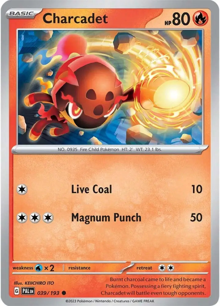 Charcadet (039/193) [Scarlet & Violet: Paldea Evolved] - Pokemon Single
