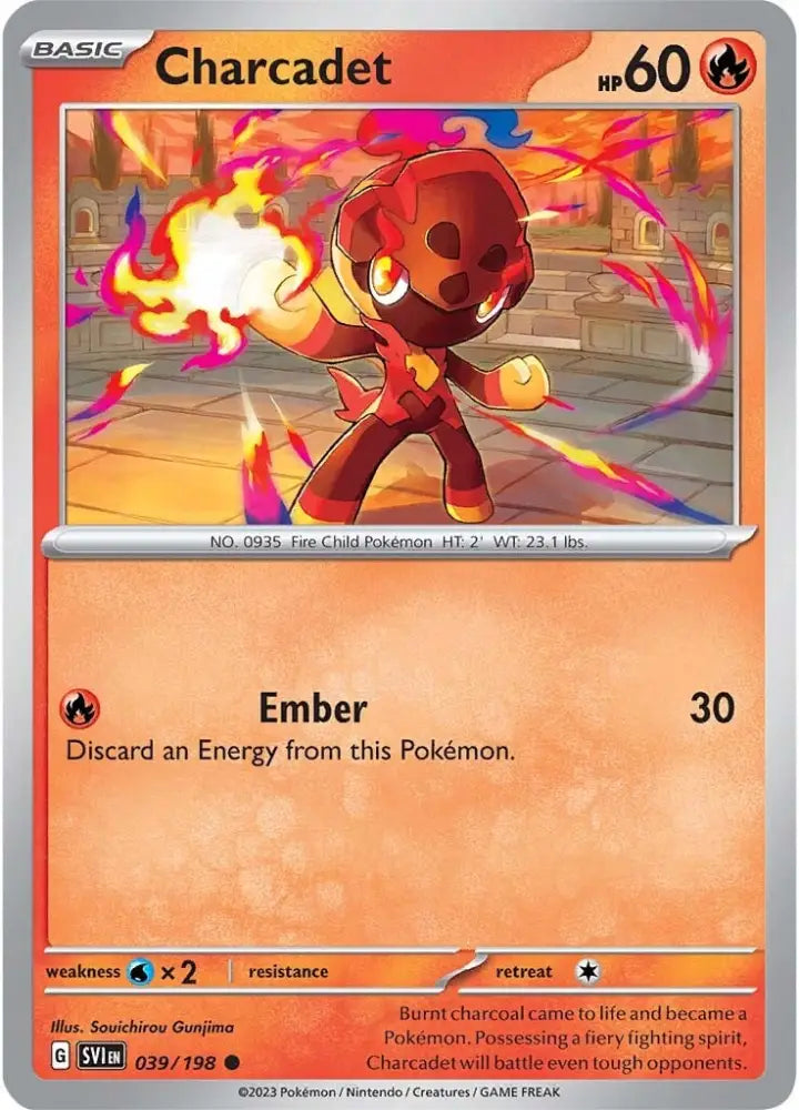 Charcadet (039/198) [Scarlet & Violet: Base Set] - Pokemon Single