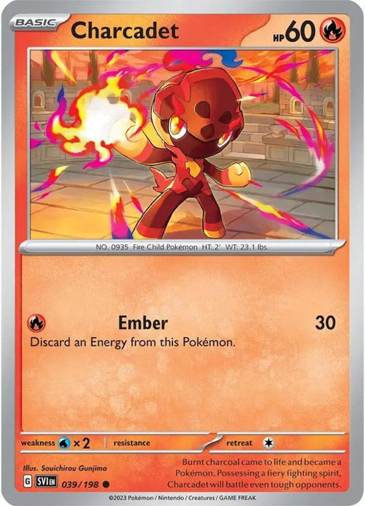 Charcadet (039/198) [Scarlet & Violet: Base Set] - Pokemon Single