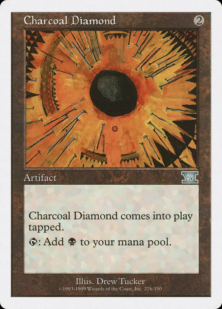 Charcoal Diamond [Classic Sixth Edition] - MTG Single