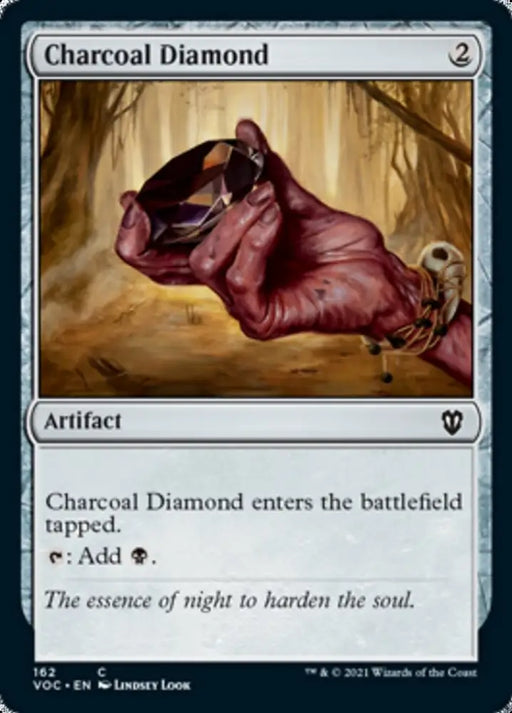 Charcoal Diamond [Innistrad: Crimson Vow Commander] - MTG Single