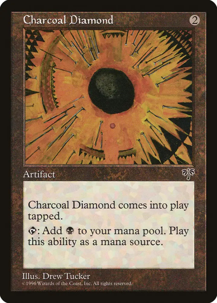 Charcoal Diamond [Mirage] - MTG Single