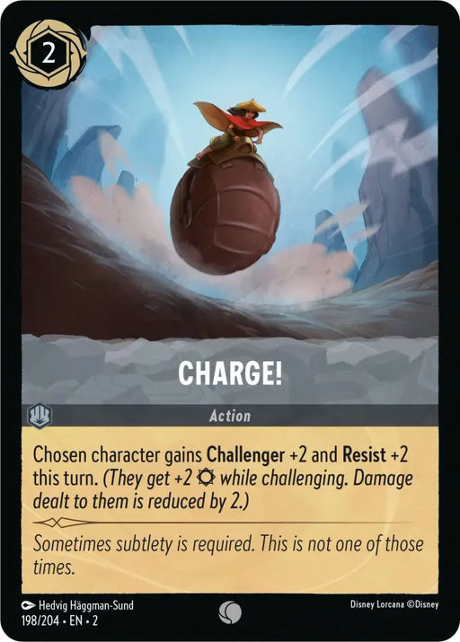 Charge! (198/204) [Rise of the Floodborn] - Lorcana Single