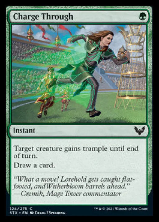 Charge Through [Strixhaven: School of Mages] - MTG Single