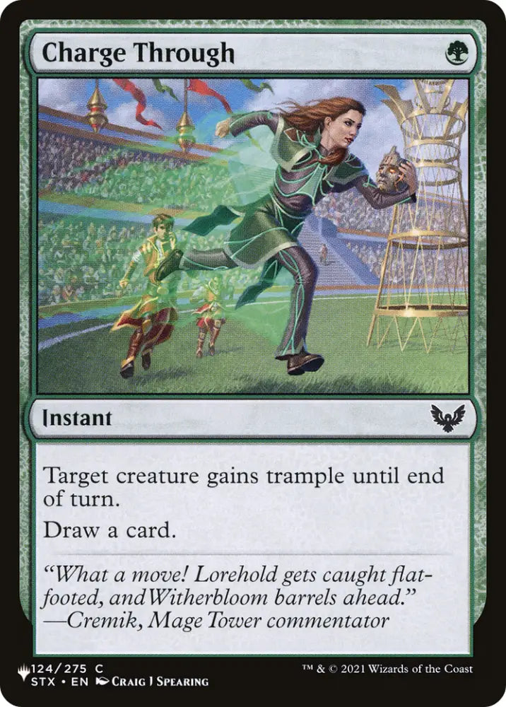Charge Through [The List] - MTG Single