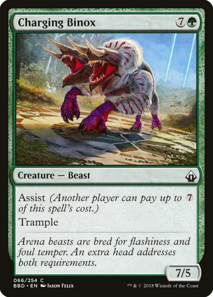 Charging Binox [Battlebond] - MTG Single