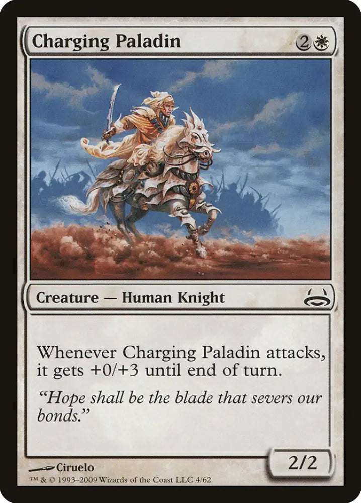 Charging Paladin [Duel Decks: Divine vs. Demonic] - MTG Single