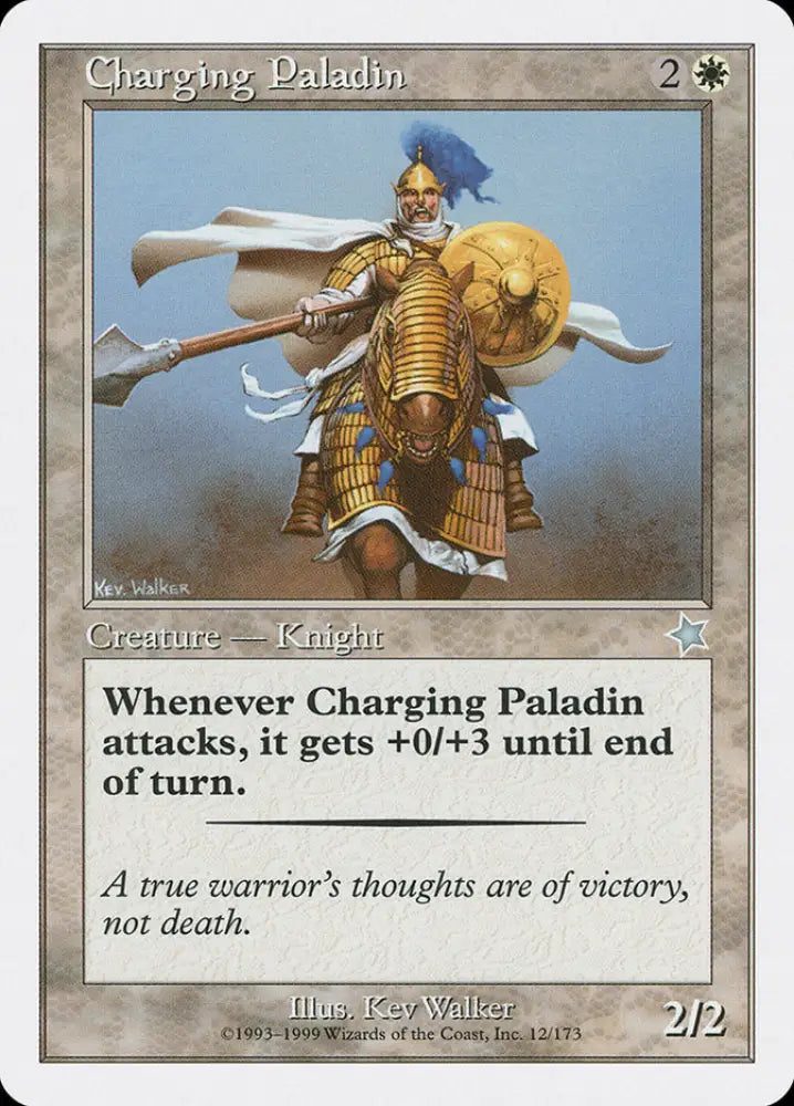 Charging Paladin [Starter 1999] - MTG Single