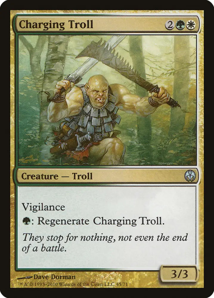Charging Troll [Duel Decks: Phyrexia vs. the Coalition] - MTG Single