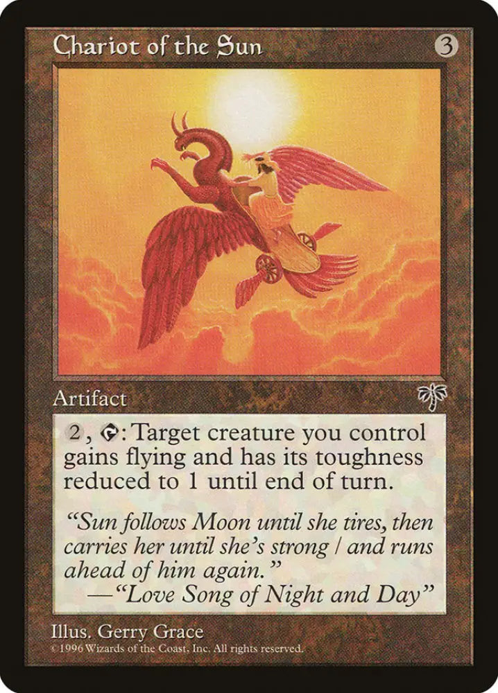 Chariot of the Sun [Mirage] - MTG Single