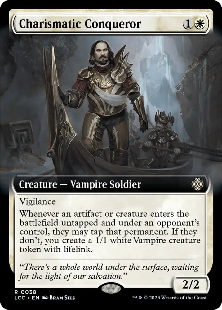 Charismatic Conqueror (Extended Art) [The Lost Caverns of Ixalan Commander] - MTG Single