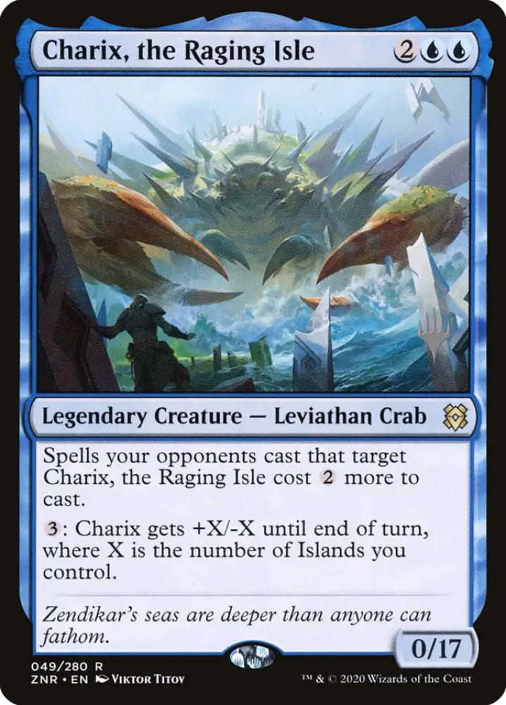 Charix the Raging Isle (Promo Pack) [Zendikar Rising Promos] - MTG Single