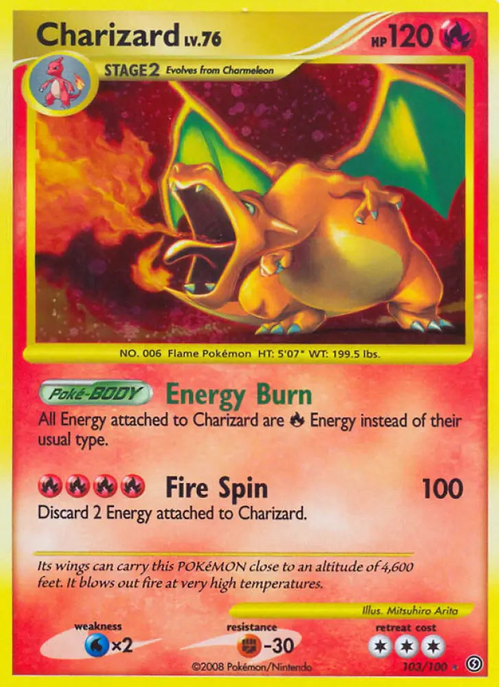 Charizard (103/100) [Diamond & Pearl: Stormfront] - Pokemon Single