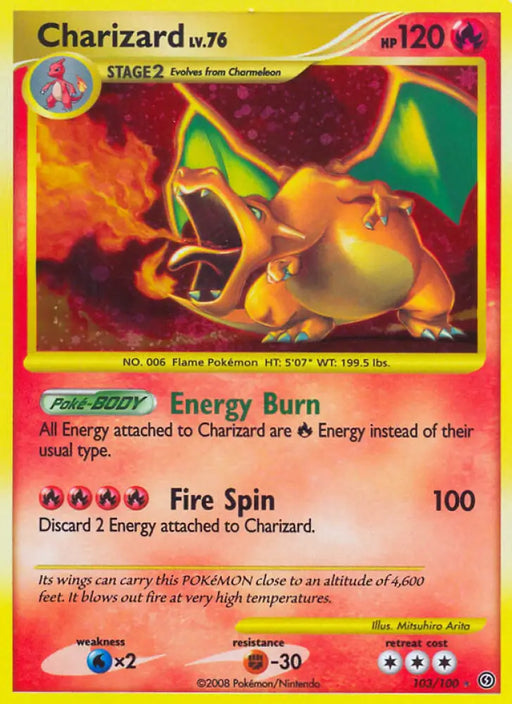 Charizard (103/100) [Diamond & Pearl: Stormfront] - Pokemon Single