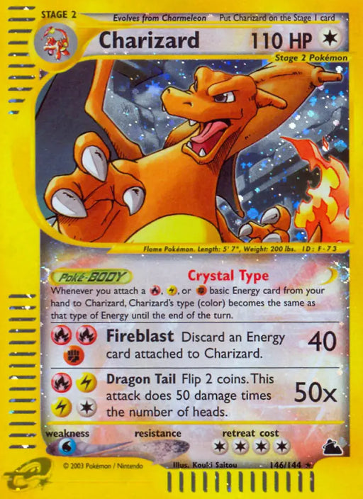 Charizard (146/144) [Skyridge] - Pokemon Single