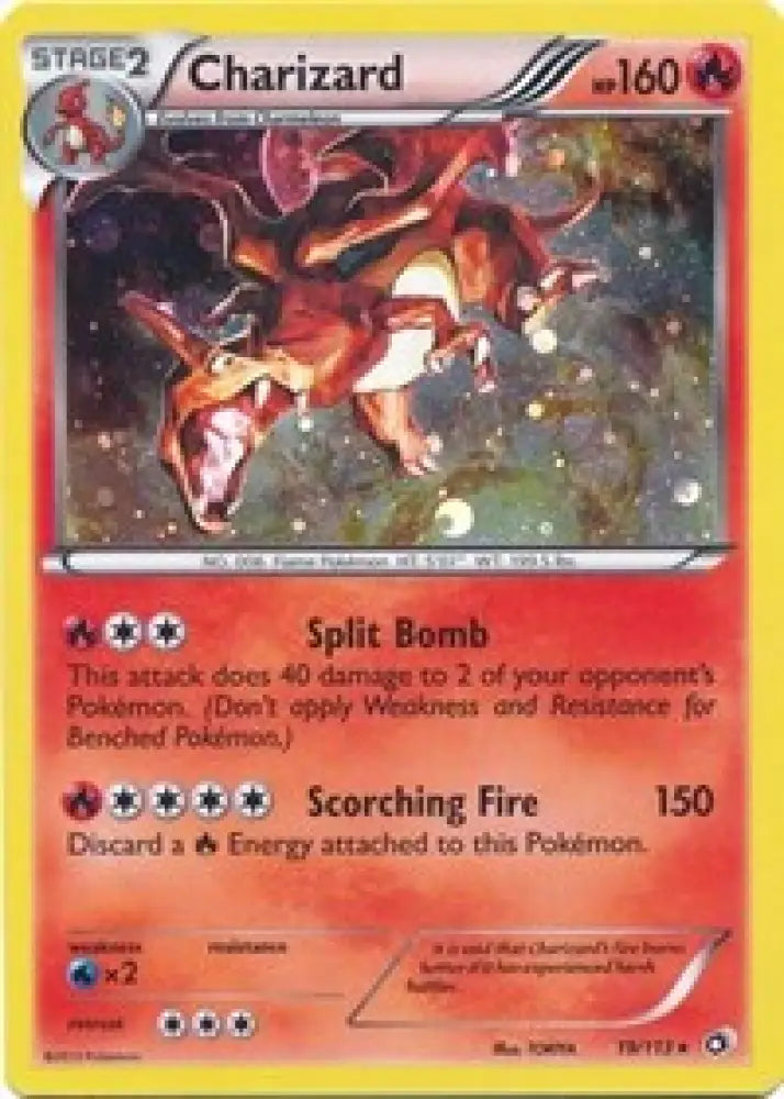 Charizard (19/113) (Cosmos Holo) [Black & White: Legendary Treasures] - Pokemon Single