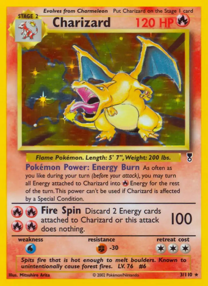 Charizard (3/110) (Theme Deck Exclusive) [Legendary Collection] - Pokemon Single