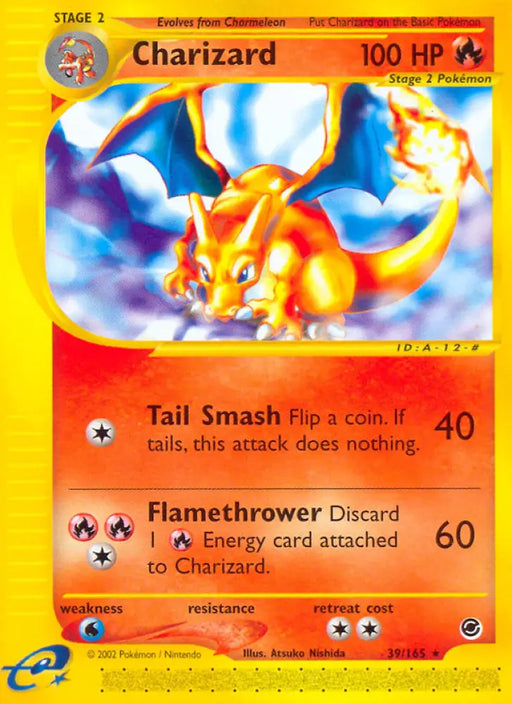 Charizard (39/165) [Expedition: Base Set] - Pokemon Single
