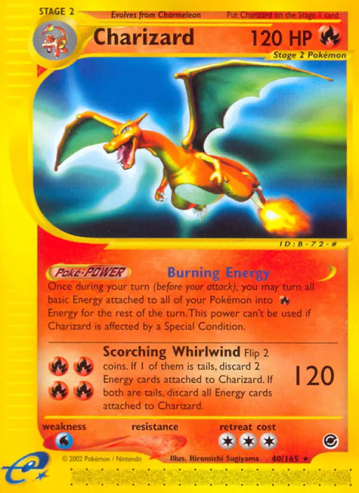 Charizard (40/165) [Expedition: Base Set] - Pokemon Single