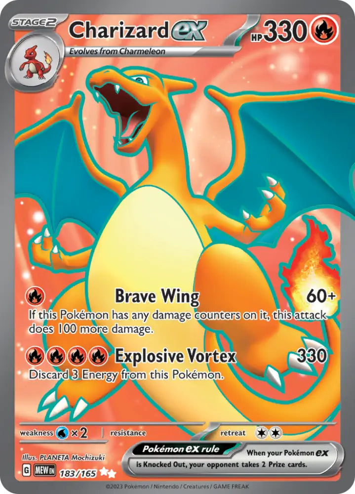 Charizard ex (183/165) [Scarlet & Violet 151] - Pokemon Single