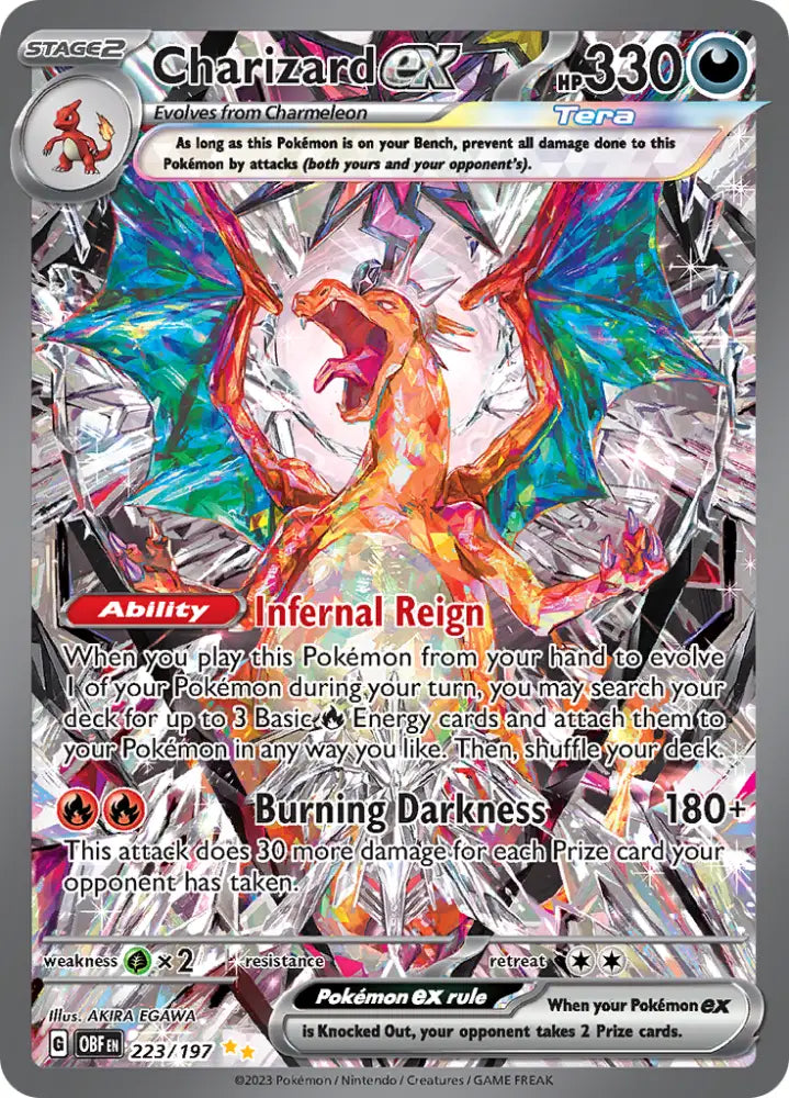 Charizard ex (223/197) [Scarlet & Violet: Obsidian Flames] - Pokemon Single