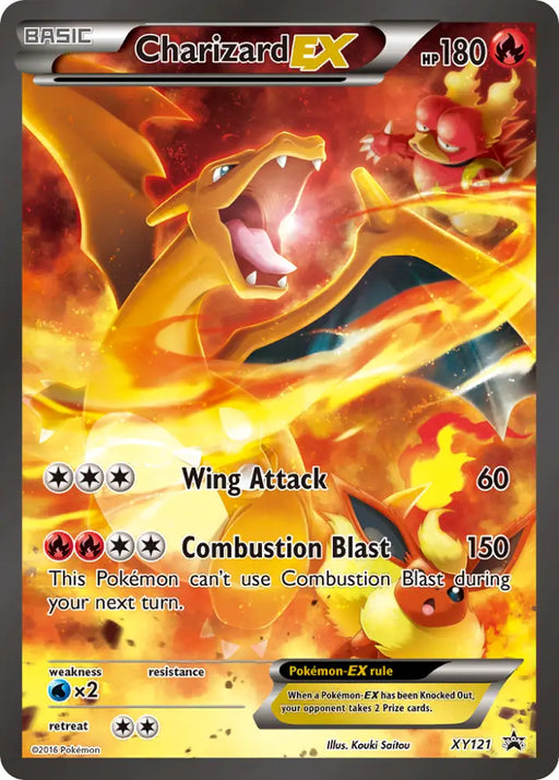 Charizard EX (XY121) [XY: Black Star Promos] - Pokemon Single