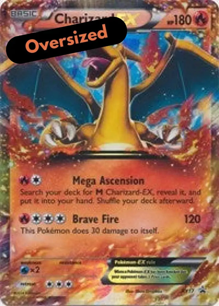 Charizard EX (XY17) (Jumbo Card) [XY: Black Star Promos] - Pokemon Single