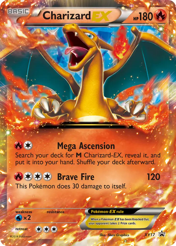 Charizard EX (XY17) [XY: Black Star Promos] - Pokemon Single