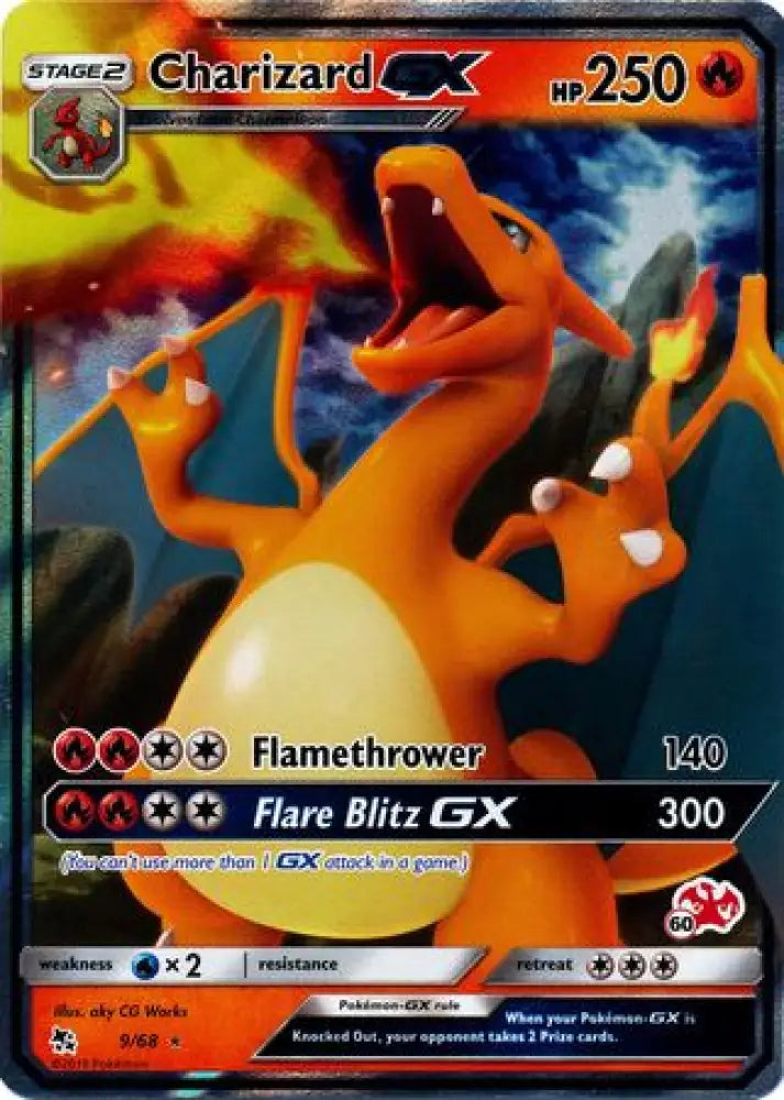 Charizard GX (9/68) [Battle Academy 2020] - Pokemon Single
