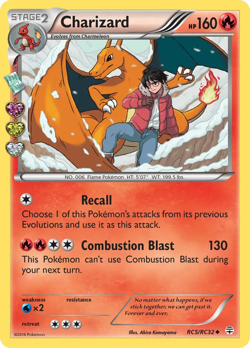 Charizard (RC5/RC32) [XY: Generations] - Pokemon Single
