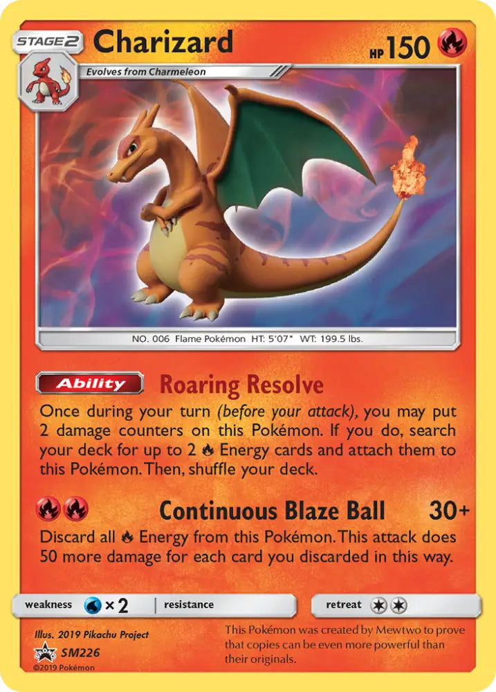 Charizard (SM226) [Sun & Moon: Black Star Promos] - Pokemon Single