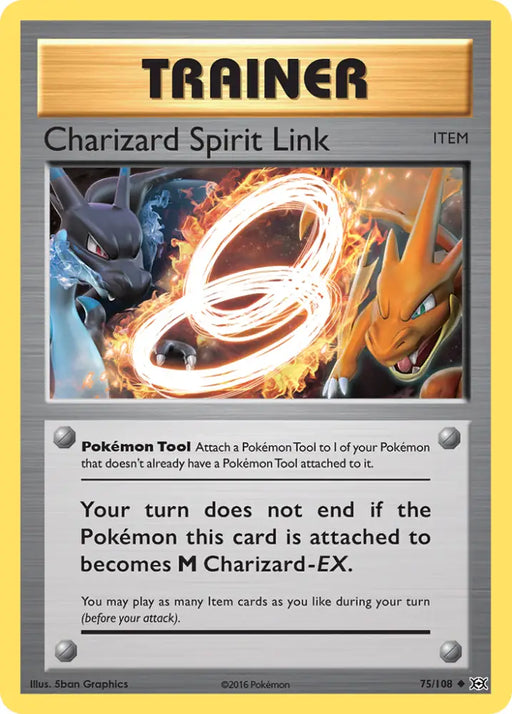 Charizard Spirit Link (75/108) [XY: Evolutions] - Pokemon Single
