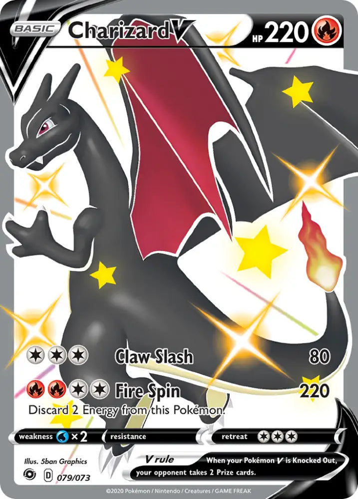 Charizard V (079/073) [Sword & Shield: Champion’s Path] - Pokemon Single