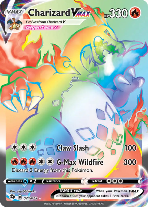 Charizard VMAX (074/073) [Sword & Shield: Champion’s Path] - Pokemon Single