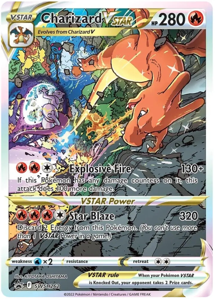 Charizard VSTAR (SWSH262) [Sword & Shield: Black Star Promos] - Pokemon Single