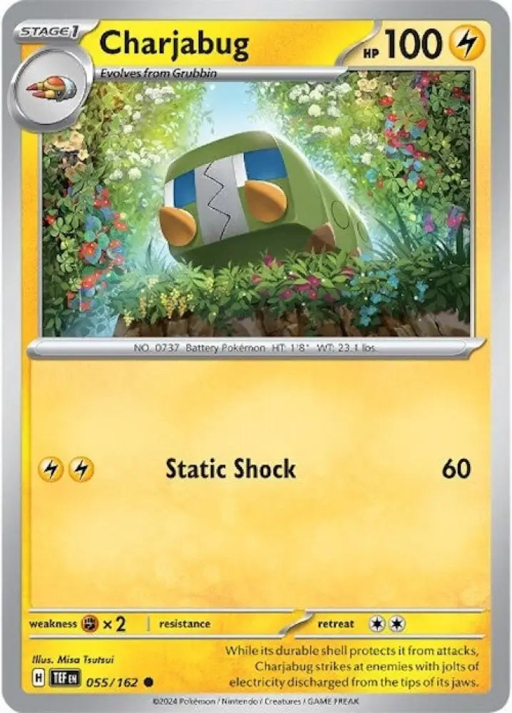 Charjabug (055/162) [Scarlet & Violet: Temporal Forces] - Pokemon Single