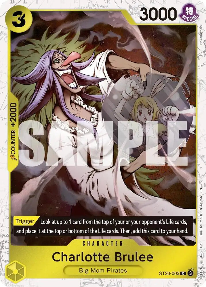 Charlotte Brulee (Pirate Foil) (ST20-003) [Premium Booster -The Best- Vol. 2]