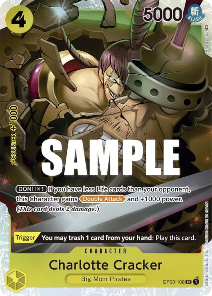 Charlotte Cracker (OP03-108) [Pillars of Strength]