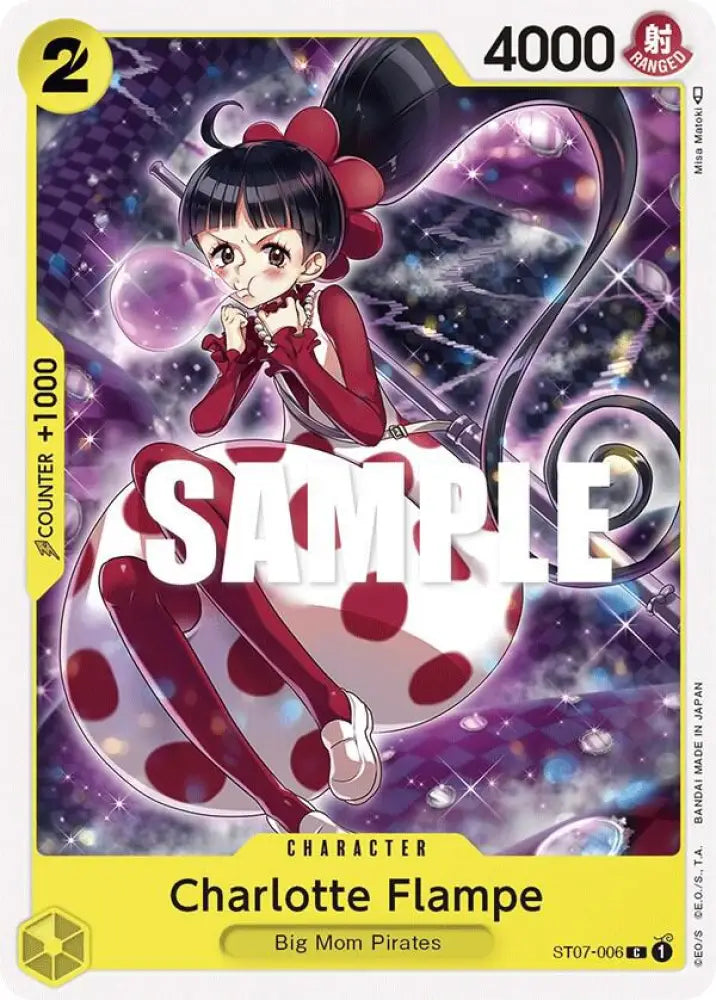 Charlotte Flampe (ST07-006) [Starter Deck 7: Big Mom Pirates]