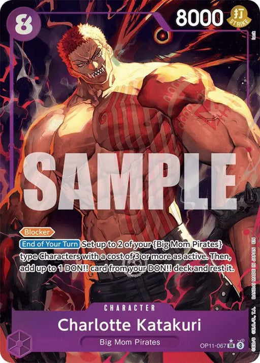 Charlotte Katakuri (067) (Alternate Art) (OP11-067) [A Fist of Divine Speed]