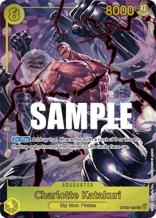 Charlotte Katakuri (123) (Alternate Art) (OP03-123) [Pillars of Strength]