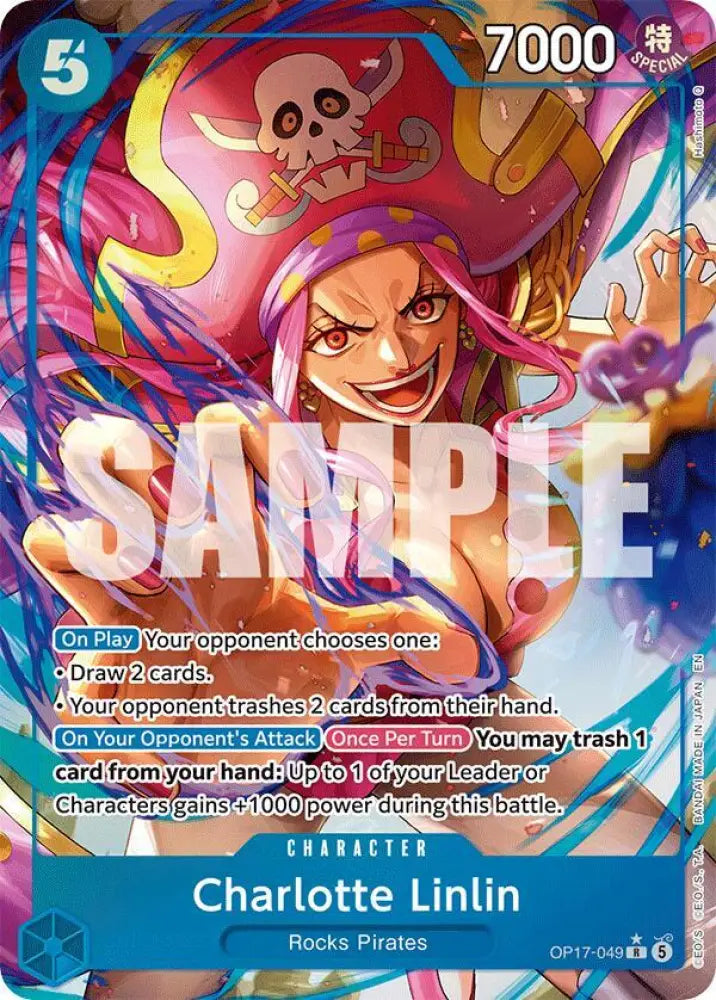 Charlotte Linlin (Alternate Art) (OP17-049) [The World's Strongest Warriors]