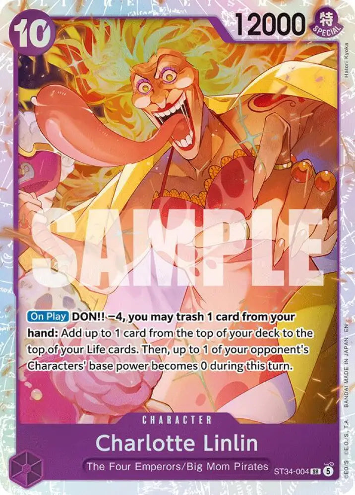 Charlotte Linlin (ST34-004) [Starter Deck 34: PURPLE Charlotte Katakuri]