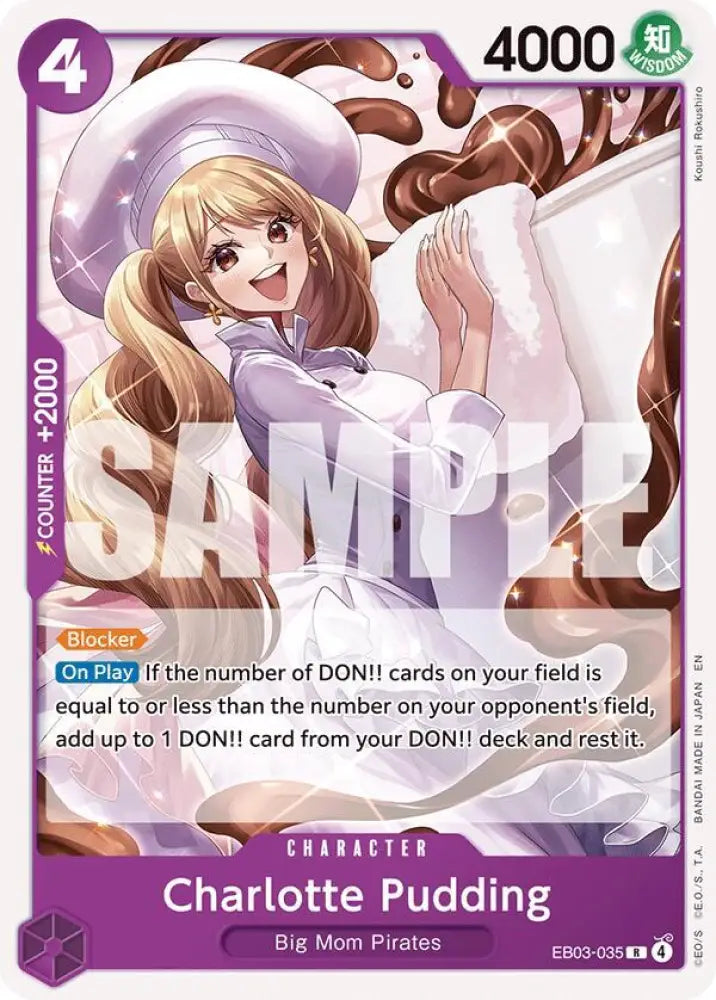 Charlotte Pudding (EB03-035) [Starter Deck 34: PURPLE Charlotte Katakuri]