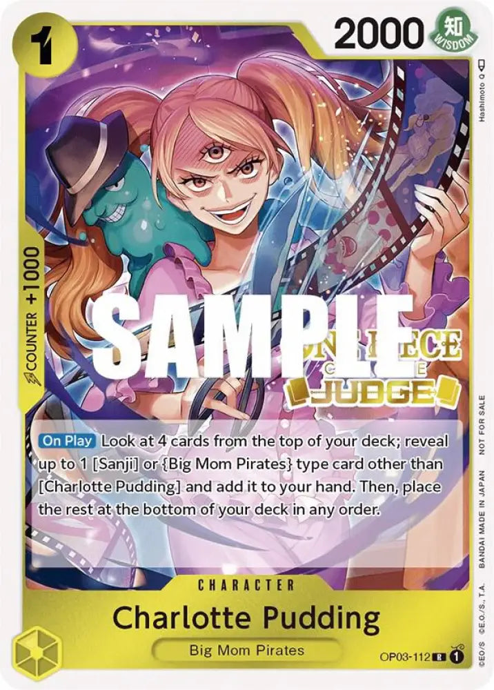 Charlotte Pudding (Judge Pack Vol. 2) (OP03-112) [One Piece Promotion Cards]