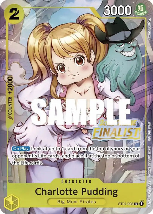 Charlotte Pudding (Online Regional 2023) [Finalist] (ST07-008) [One Piece Promotion Cards]