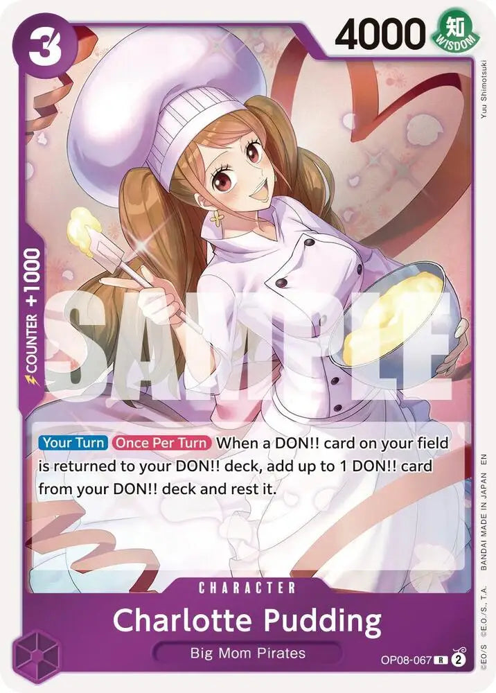 Charlotte Pudding - OP08-067 (Reprint) [Premium Booster -The Best- Vol. 2]