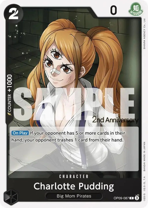 Charlotte Pudding (OP09-087) [Emperors in the New World: 2nd Anniversary Tournament Cards]