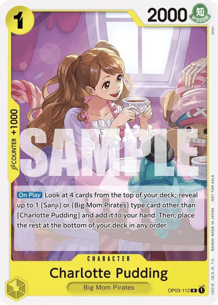 Charlotte Pudding (Tournament Pack 2024 Oct.-Dec.) (OP03-112) [One Piece Promotion Cards]